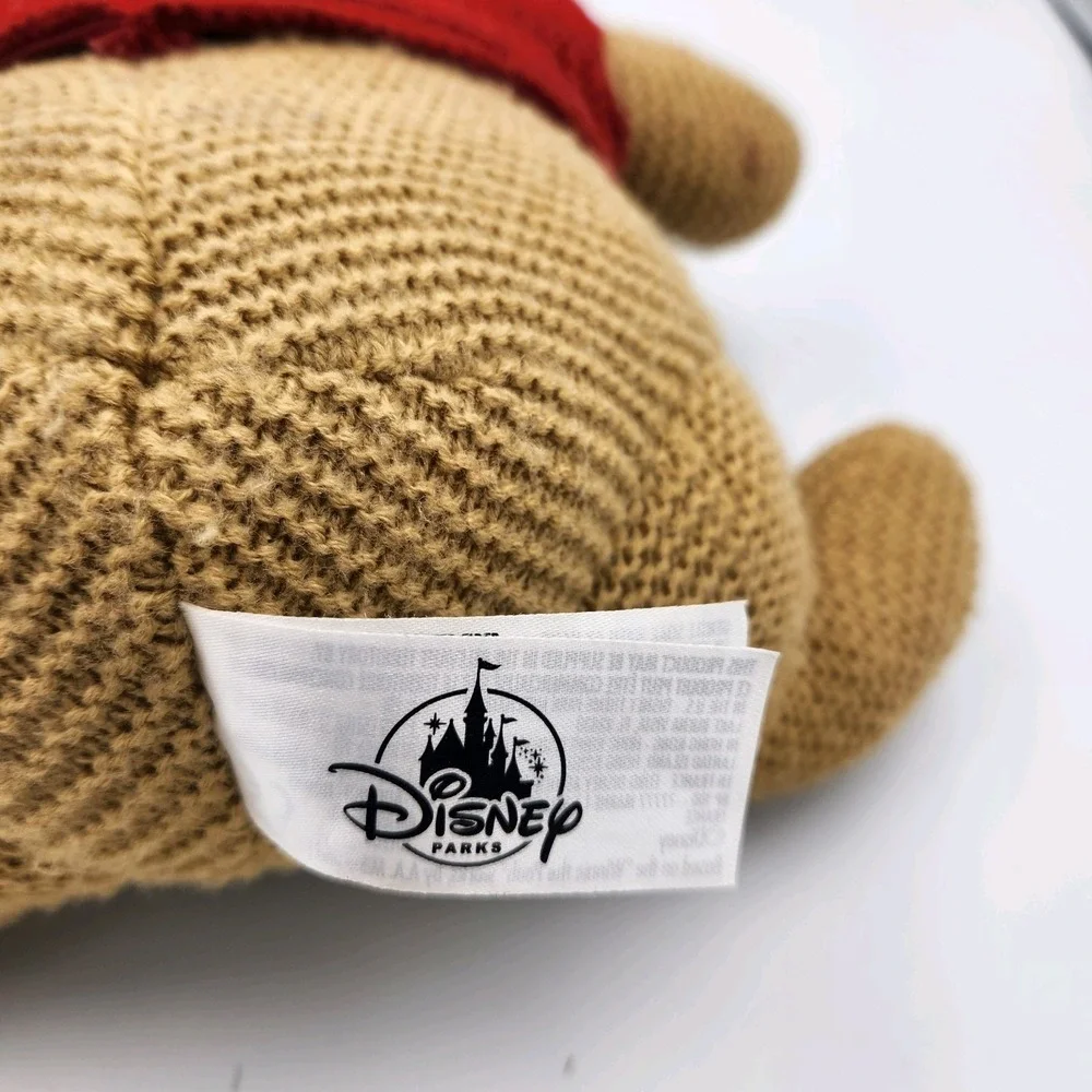 Disney Parks Winnie The‎ Pooh Knit Plush Toy